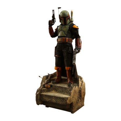 Hot Toys Star Wars: Book of Boba Fett Boba Fett Deluxe 1:4 Scale Collectable Action Figure