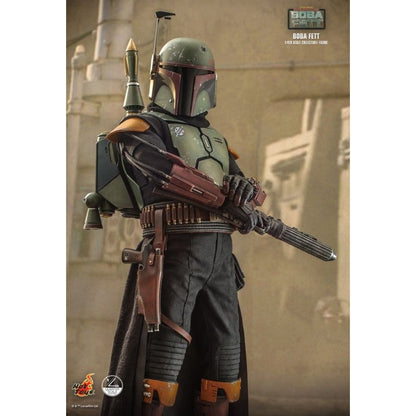 Hot Toys Star Wars: Book of Boba Fett Boba Fett Deluxe 1:4 Scale Collectable Action Figure