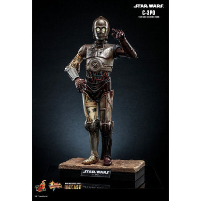 Hot Toys Star Wars: Attack of the Clones C 3PO Diecast 1:6 Scale Collectable Action Figure