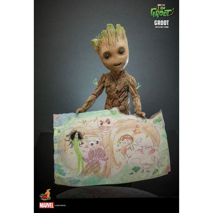 Hot Toys Guardians of the Galaxy I Am Groot: Groot 1:6 Scale Collectable Action Figure