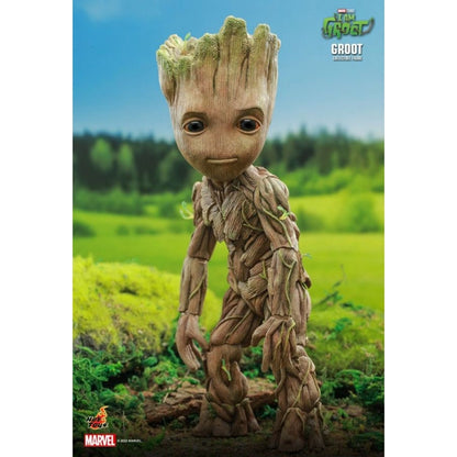 Hot Toys Guardians of the Galaxy I Am Groot: Groot 1:6 Scale Collectable Action Figure