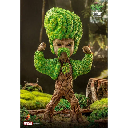 Hot Toys Guardians of the Galaxy I Am Groot: Groot 1:6 Scale Collectable Action Figure