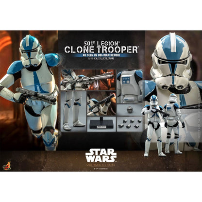 Hot Toys Star Wars 501St Legion Clone Trooper 1:6 Scale Collectable Action Figure