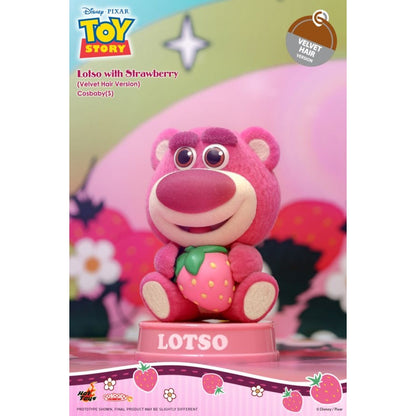 Hot Toys Toy Story 3 Lotso with Strawberry (Velvet Hair) Cosbaby