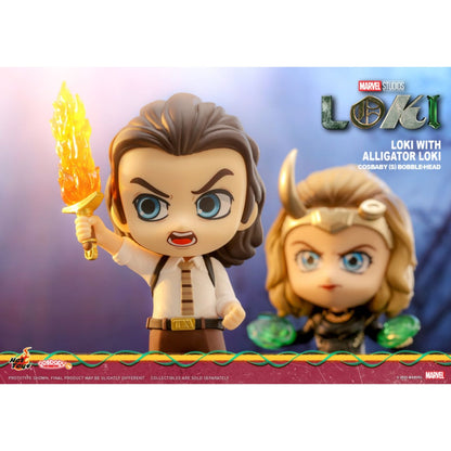 Hot Toys Loki (TV) Loki with Alligator Loki Cosbaby