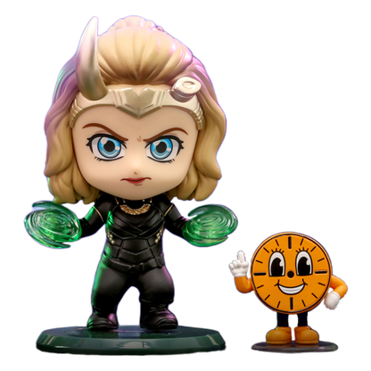 Hot Toys Loki (TV) Sylvie with Miss Minutes Cosbaby Set