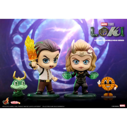 Hot Toys Loki (TV) Sylvie with Miss Minutes Cosbaby Set