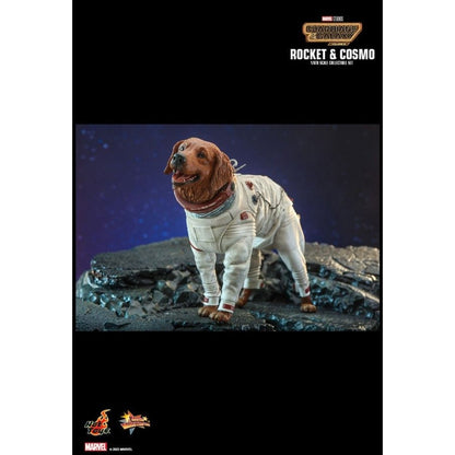 Hot Toys Guardians of the Galaxy: Vol 3 Rocket and Cosmo 1:6 Scale Collectable Action Figure