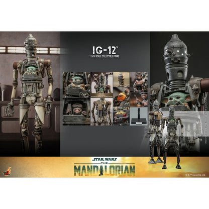 Hot Toys Star Wars: Mandalorian IG 12 1:6 Scale Collectable Action Figure