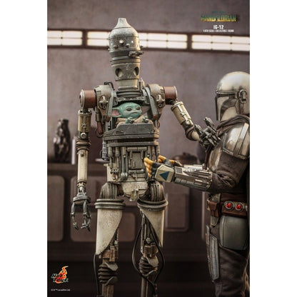 Hot Toys Star Wars: Mandalorian IG 12 1:6 Scale Collectable Action Figure