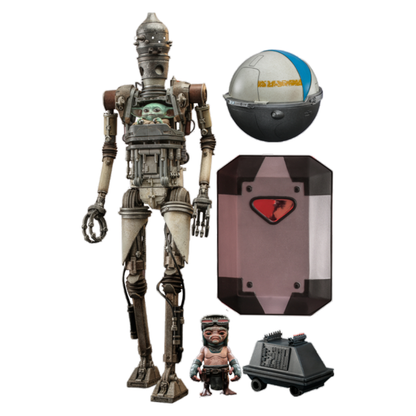Hot Toys Star Wars: The Mandalorian IG 12 1:6 Scale Collectable Action Figure Set