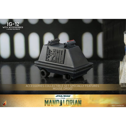 Hot Toys Star Wars: The Mandalorian IG 12 1:6 Scale Collectable Action Figure Set