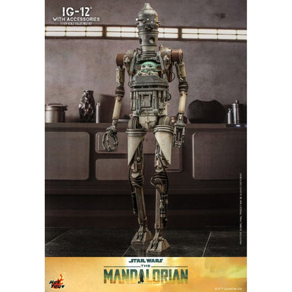 Hot Toys Star Wars: The Mandalorian IG 12 1:6 Scale Collectable Action Figure Set