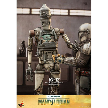 Hot Toys Star Wars: The Mandalorian IG 12 1:6 Scale Collectable Action Figure Set