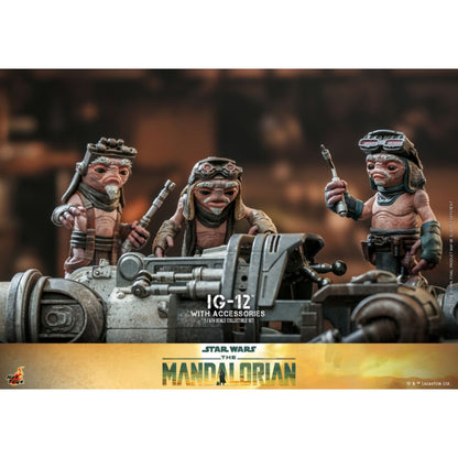 Hot Toys Star Wars: The Mandalorian IG 12 1:6 Scale Collectable Action Figure Set