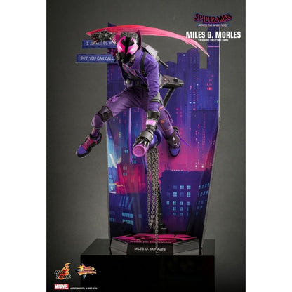 Hot Toys Spider Man: Across the Spider Verse Miles G. Morales 1:6 Scale Collectable Action Figure