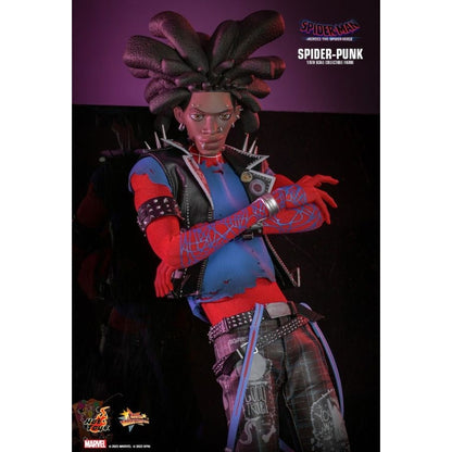 Hot Toys Spider Man: Across the Spider Verse Spider Punk 1:6 Scale Collectable Action Figure