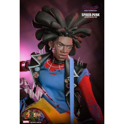 Hot Toys Spider Man: Across the Spider Verse Spider Punk 1:6 Scale Collectable Action Figure
