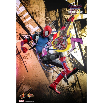 Hot Toys Spider Man: Across the Spider Verse Spider Punk 1:6 Scale Collectable Action Figure