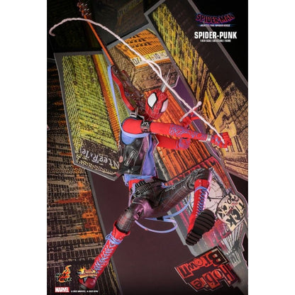 Hot Toys Spider Man: Across the Spider Verse Spider Punk 1:6 Scale Collectable Action Figure
