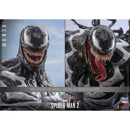 Hot Toys Spider Man 2 (Video Game 2023) Venom 1:6 Scale Action Figure