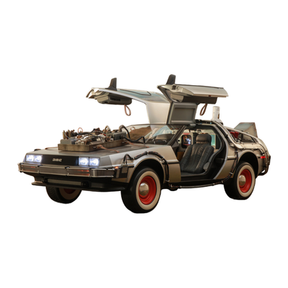 Hot Toys Back to the Future Part III Delorean Time Machine 1:6 Scale Collectable Vehicle