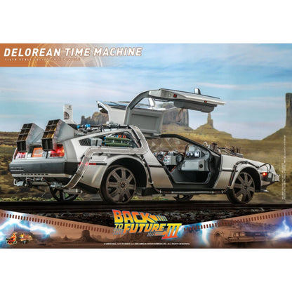 Hot Toys Back to the Future Part III Delorean Time Machine 1:6 Scale Collectable Vehicle