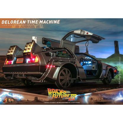 Hot Toys Back to the Future Part III Delorean Time Machine 1:6 Scale Collectable Vehicle
