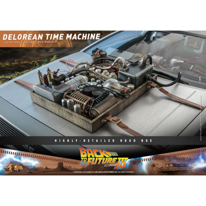 Hot Toys Back to the Future Part III Delorean Time Machine 1:6 Scale Collectable Vehicle
