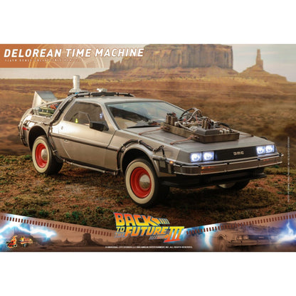 Hot Toys Back to the Future Part III Delorean Time Machine 1:6 Scale Collectable Vehicle