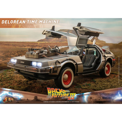 Hot Toys Back to the Future Part III Delorean Time Machine 1:6 Scale Collectable Vehicle