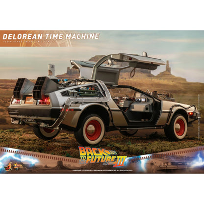 Hot Toys Back to the Future Part III Delorean Time Machine 1:6 Scale Collectable Vehicle