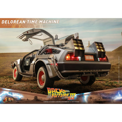 Hot Toys Back to the Future Part III Delorean Time Machine 1:6 Scale Collectable Vehicle