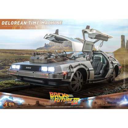 Hot Toys Back to the Future Part III Delorean Time Machine 1:6 Scale Collectable Vehicle