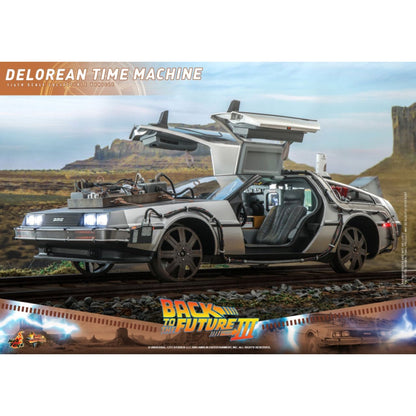 Hot Toys Back to the Future Part III Delorean Time Machine 1:6 Scale Collectable Vehicle