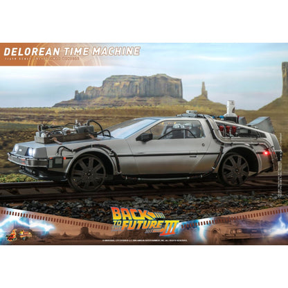 Hot Toys Back to the Future Part III Delorean Time Machine 1:6 Scale Collectable Vehicle