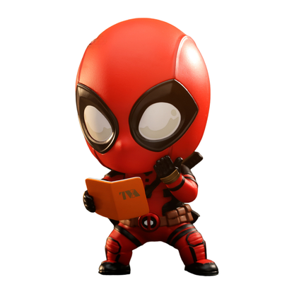 Hot Toys Deadpool & Wolverine Deadpool with Book Cosbaby