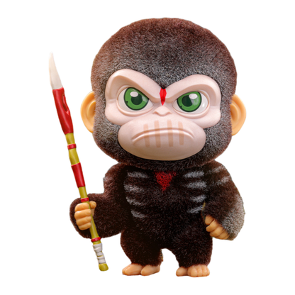 Hot Toys Dawn of the Planet of the Apes Caesar (War Paint Version) Velvet Hair Cosbaby