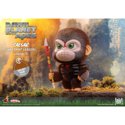 Hot Toys Dawn of the Planet of the Apes Caesar (War Paint Version) Velvet Hair Cosbaby