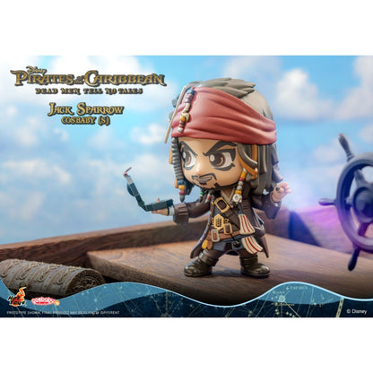Hot Toys Pirates of the Caribbean: Dead Men Tell No Tales Captain Jack Sparrow Cosbaby