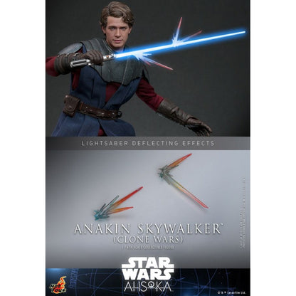 Hot Toys Star Wars: Ahsoka (TV) Anakin Skywalker (Clone Wars) 1:6 Scale Collectable Action Figure