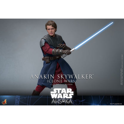 Hot Toys Star Wars: Ahsoka (TV) Anakin Skywalker (Clone Wars) 1:6 Scale Collectable Action Figure