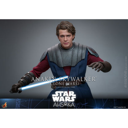 Hot Toys Star Wars: Ahsoka (TV) Anakin Skywalker (Clone Wars) 1:6 Scale Collectable Action Figure