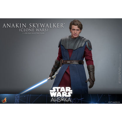 Hot Toys Star Wars: Ahsoka (TV) Anakin Skywalker (Clone Wars) 1:6 Scale Collectable Action Figure