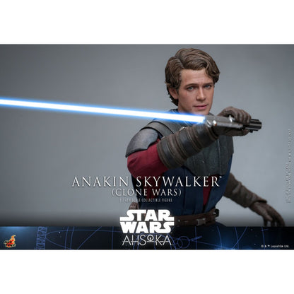 Hot Toys Star Wars: Ahsoka (TV) Anakin Skywalker (Clone Wars) 1:6 Scale Collectable Action Figure
