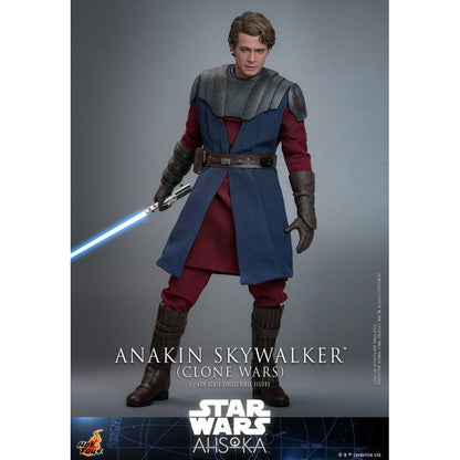 Hot Toys Star Wars: Ahsoka (TV) Anakin Skywalker (Clone Wars) 1:6 Scale Collectable Action Figure
