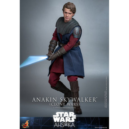 Hot Toys Star Wars: Ahsoka (TV) Anakin Skywalker (Clone Wars) 1:6 Scale Collectable Action Figure