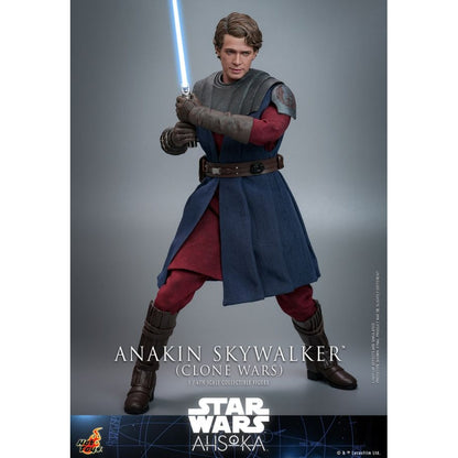 Hot Toys Star Wars: Ahsoka (TV) Anakin Skywalker (Clone Wars) 1:6 Scale Collectable Action Figure