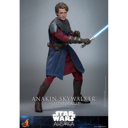 Hot Toys Star Wars: Ahsoka (TV) Anakin Skywalker (Clone Wars) 1:6 Scale Collectable Action Figure