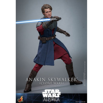 Hot Toys Star Wars: Ahsoka (TV) Anakin Skywalker (Clone Wars) 1:6 Scale Collectable Action Figure